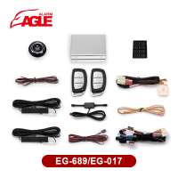 EG-689/017 Gps Gsm Pke Keyless Entry  Car Alarm Remote Starter Smart Engine Start Stop